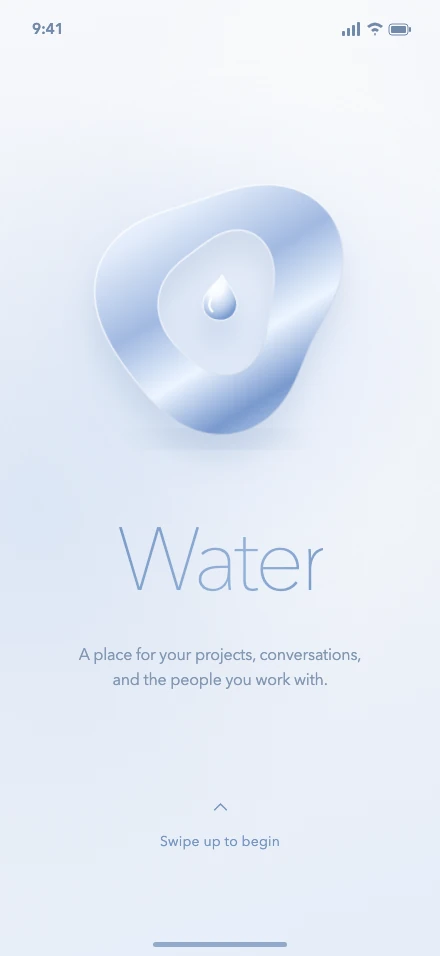 Water accepted design: Welcome