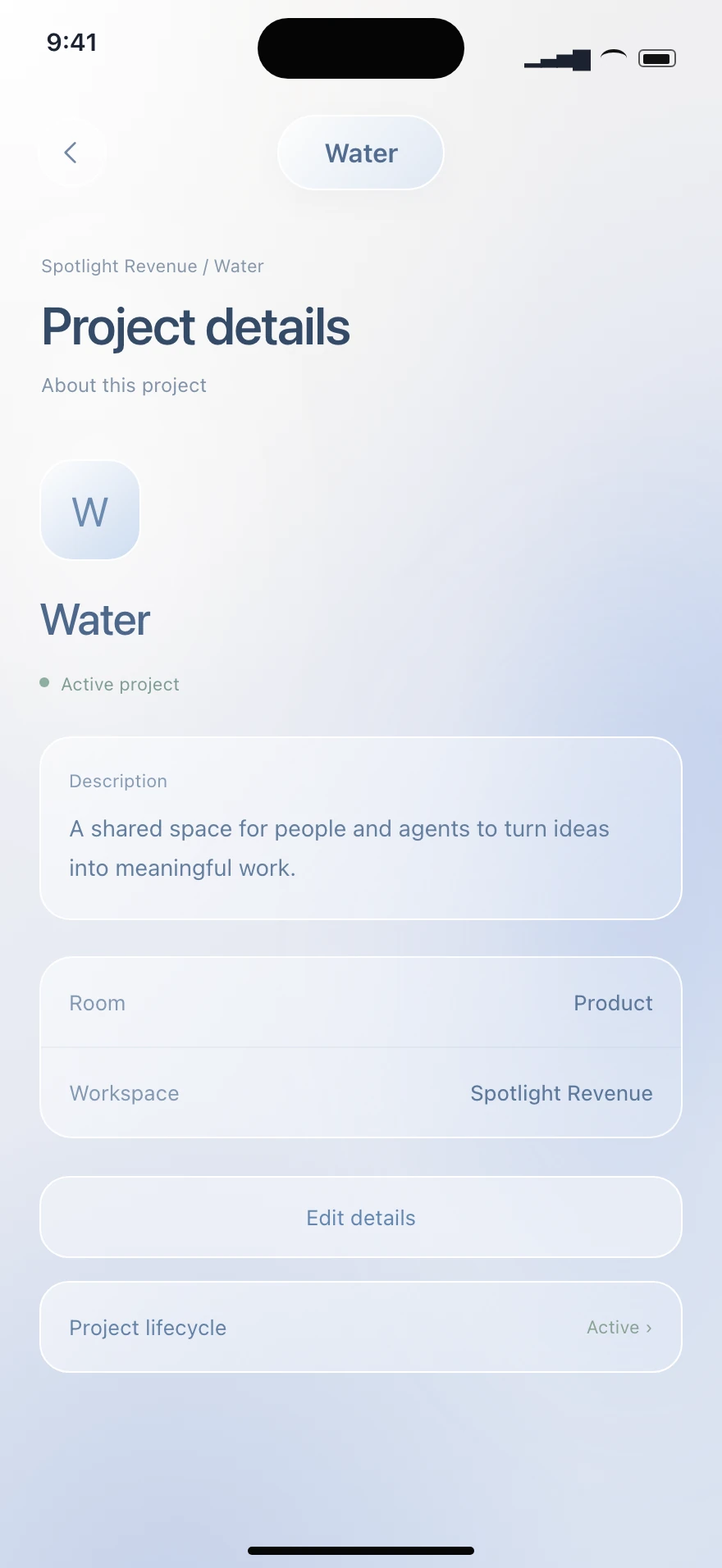 Water accepted design: Adjust